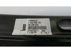 Recambio de elevalunas delantero derecho para bmw serie 1 lim. (f20) 118d referencia OEM IAM 7242562  E1-A3-2-2 2