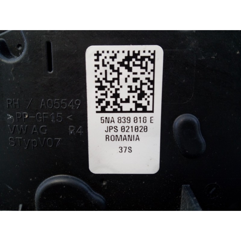 Recambio de cerradura puerta trasera derecha para volkswagen tiguan advance bmt referencia OEM IAM 5NA839016E  E1-A5-43-1