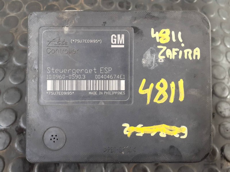 Recambio de abs para opel zafira b cosmo referencia OEM IAM 13244860 10020602874 P3-A8-2-5