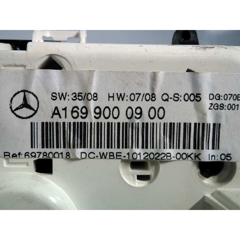 Recambio de mando climatizador para mercedes-benz clase b (w245) 180 cdi (245.207) referencia OEM IAM A1699000900 69780018 E3-A1