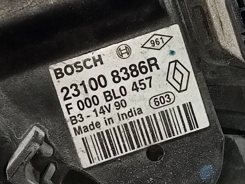 Recambio de alternador para dacia sandero ambiance referencia OEM IAM 231008386R F000BL0457 P3-A5-2-2