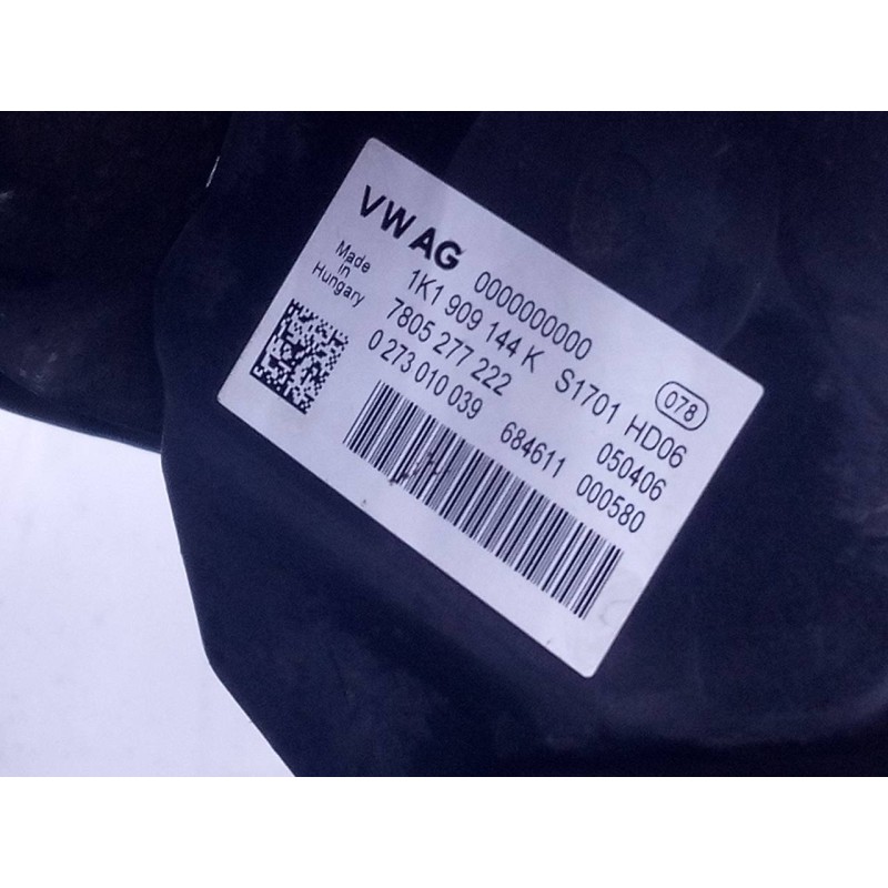 Recambio de cremallera direccion para volkswagen touran (1t2) advance referencia OEM IAM 1K1909144K 0273010039 P1-B8-26