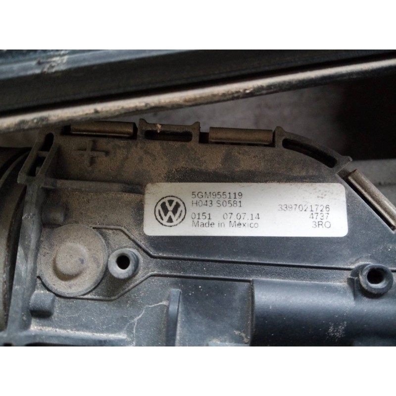 Recambio de motor limpia delantero para volkswagen golf vii lim. gti bluemotion referencia OEM IAM 5GM955119  