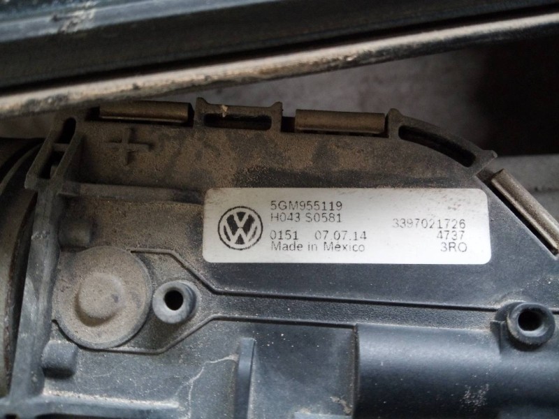 Recambio de motor limpia delantero para volkswagen golf vii lim. gti bluemotion referencia OEM IAM 5GM955119  