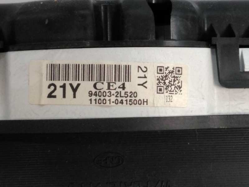 Recambio de cuadro instrumentos para hyundai i30 style referencia OEM IAM 940032L520 11001041500H E3-A3-23-4