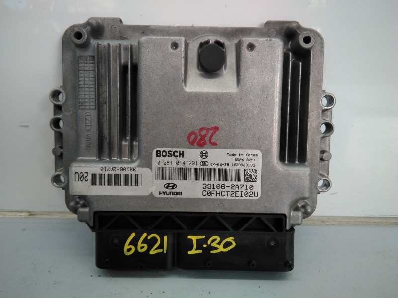 Recambio de centralita motor uce para hyundai i30 style referencia OEM IAM 391062A710 0281014291 E3-A3-54-1