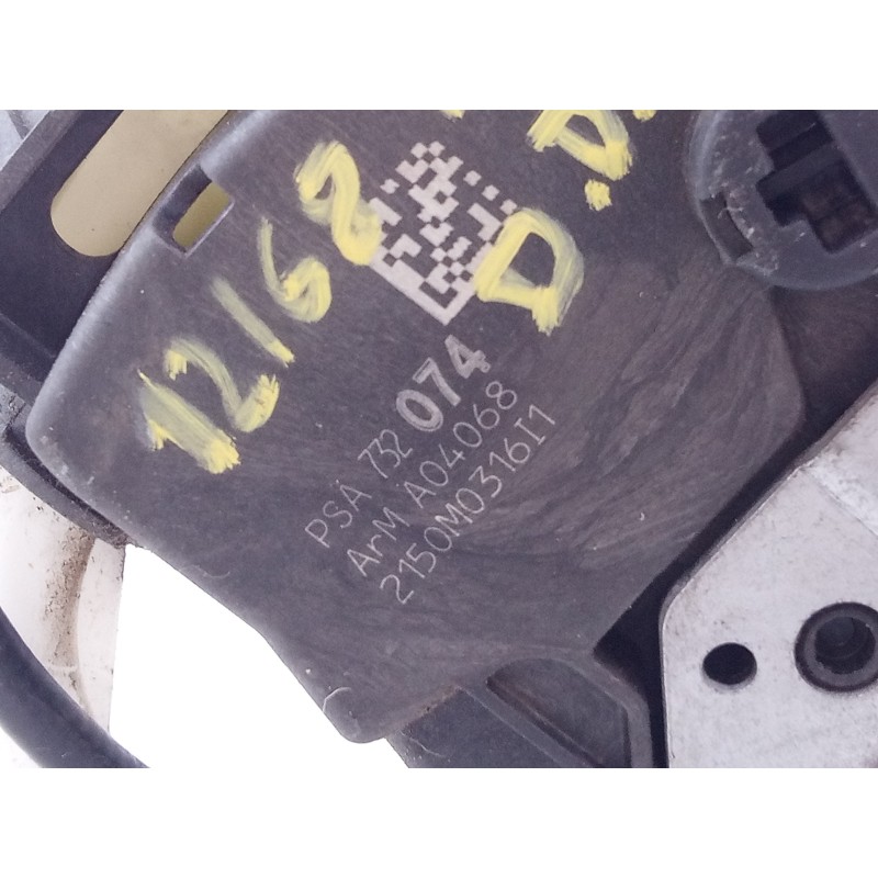 Recambio de cerradura puerta delantera derecha para peugeot 308 access referencia OEM IAM 732074  E1-A4-48-1