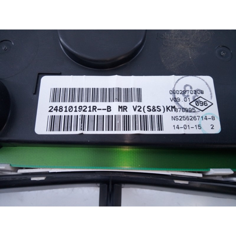 Recambio de cuadro instrumentos para dacia sandero ambiance referencia OEM IAM 248101921R  E2-A1-32-3