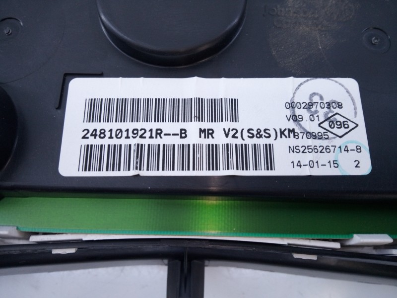 Recambio de cuadro instrumentos para dacia sandero ambiance referencia OEM IAM 248101921R  E2-A1-32-3