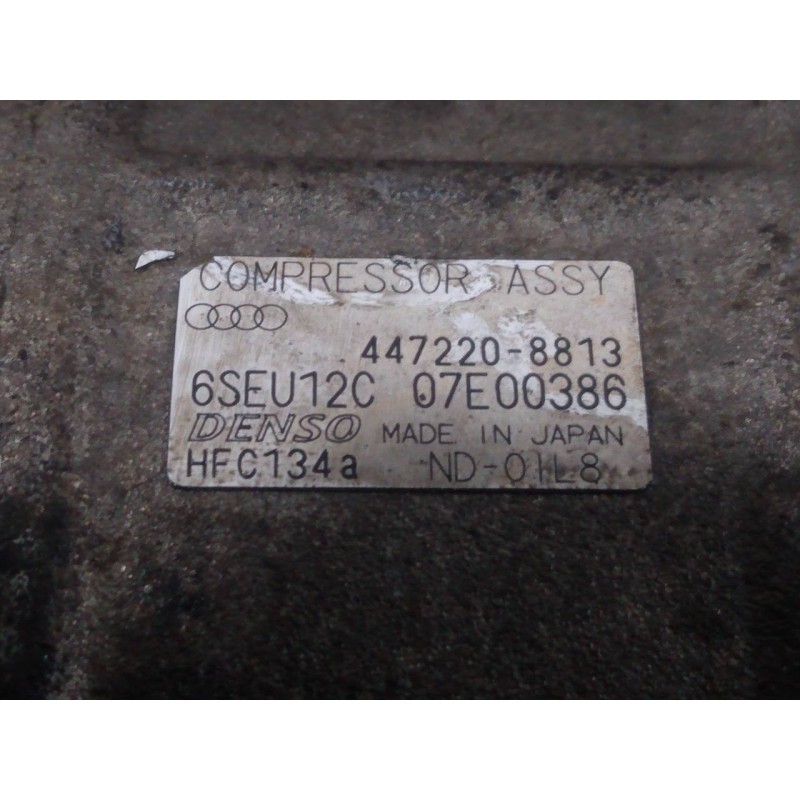 Recambio de compresor aire acondicionado para audi a6 avant (4b5) 2.5 tdi referencia OEM IAM 4472208813 6SEU12C P3-B2-12-1