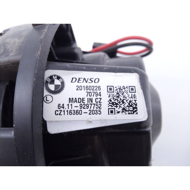 Recambio de ventilador calefaccion para bmw serie 2 active tourer (f45) 218d referencia OEM IAM 20160226 CZ1163602035 E1-A3-43-1