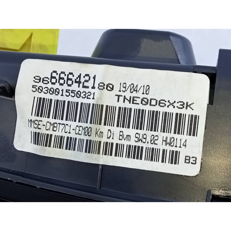 Recambio de cuadro instrumentos para peugeot 308 access referencia OEM IAM 9666642180 503001550321 E3-B2-24-4
