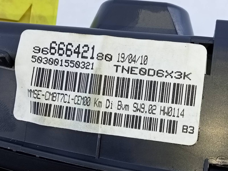 Recambio de cuadro instrumentos para peugeot 308 access referencia OEM IAM 9666642180 503001550321 E3-B2-24-4