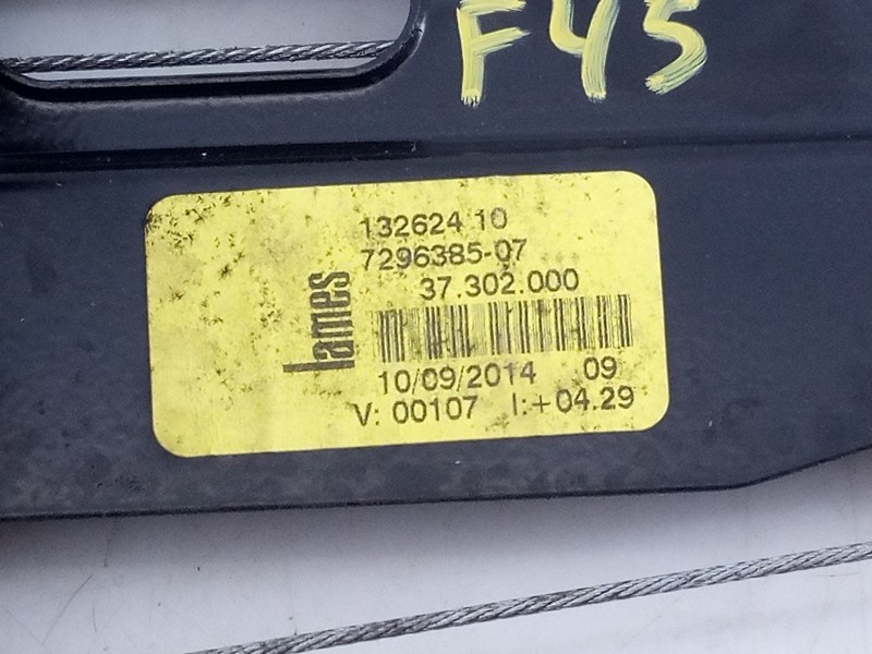 Recambio de elevalunas trasero izquierdo para bmw serie 2 active tourer (f45) 218d luxury line referencia OEM IAM 729638507  E1-