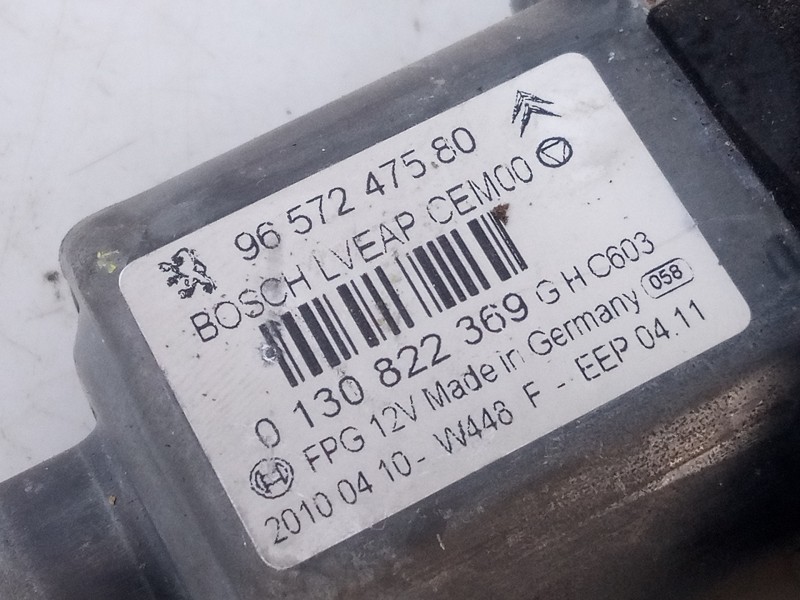 Recambio de elevalunas delantero derecho para peugeot 308 access referencia OEM IAM 9657247580  E1-A4-48-1