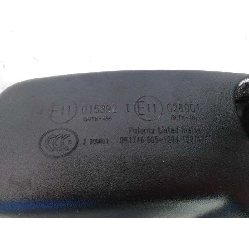 Recambio de espejo interior para nissan x-trail (t32) tekna referencia OEM IAM E11015892  E3-B4-24-3