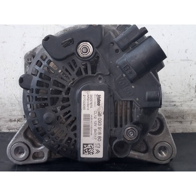 Recambio de alternador para peugeot 208 style referencia OEM IAM 9809391880 2625767A P3-A4-18-3