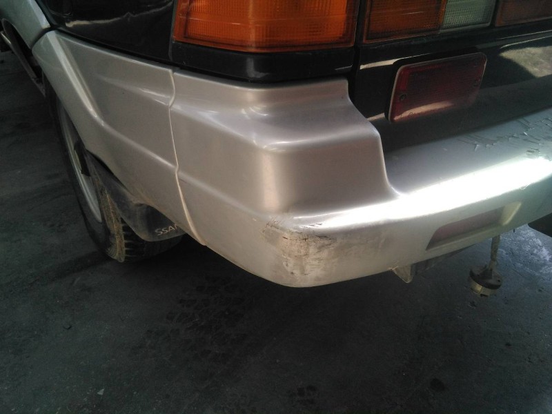 Recambio de paragolpes trasero para ssangyong musso 2.9 d referencia OEM IAM   