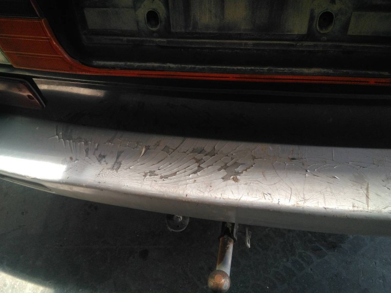 Recambio de paragolpes trasero para ssangyong musso 2.9 d referencia OEM IAM   