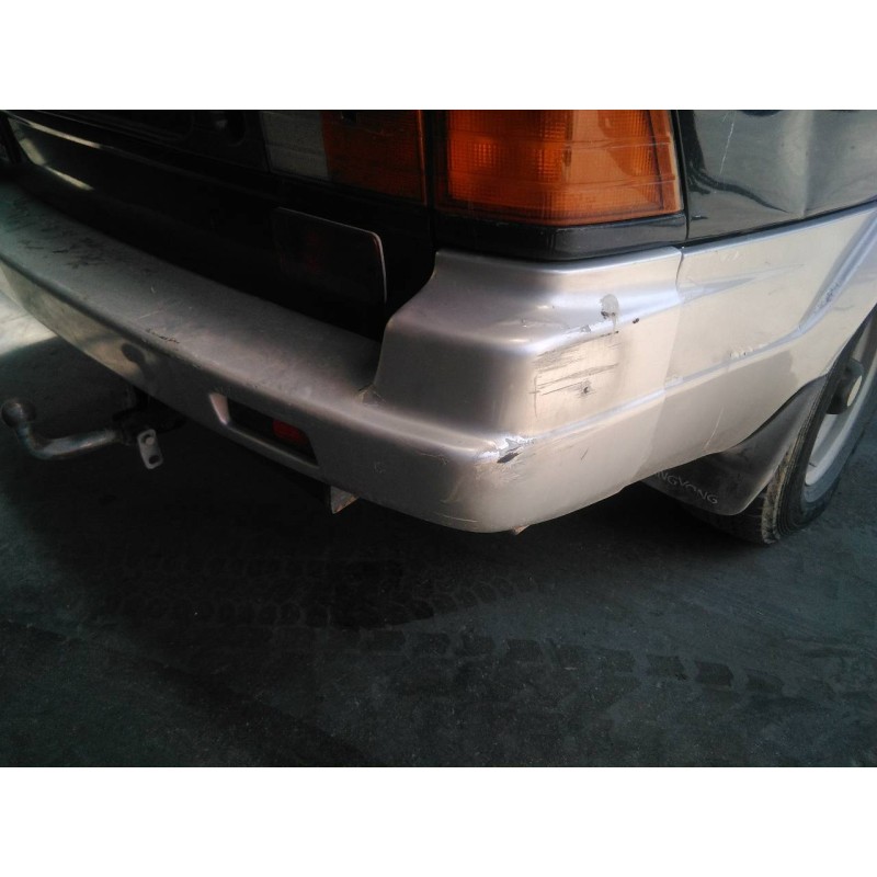 Recambio de paragolpes trasero para ssangyong musso 2.9 d referencia OEM IAM   