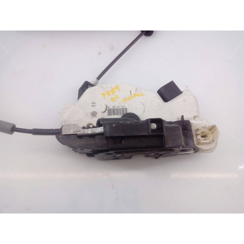 Recambio de cerradura puerta delantera izquierda para volkswagen tiguan (5n2) t1 bluemotion referencia OEM IAM 5N1837015F  E1-B6
