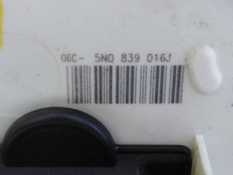 Recambio de cerradura puerta trasera derecha para volkswagen tiguan (5n2) t1 bluemotion referencia OEM IAM 5N0839016J 06C5ND8390