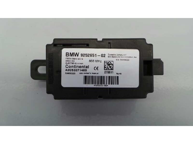 Recambio de modulo electronico para bmw serie 1 lim. (f20) 118d referencia OEM IAM 925265102  