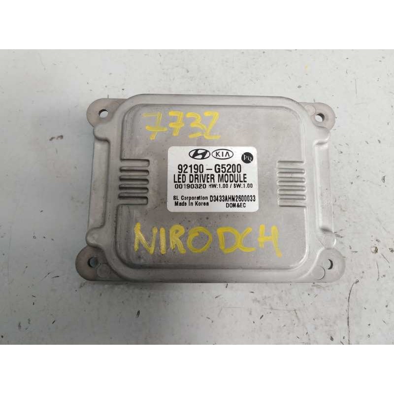 Recambio de centralita faros xenon para kia niro concept plug-in hybrid referencia OEM IAM 92190G5200 00190320 E3-A3-25-3