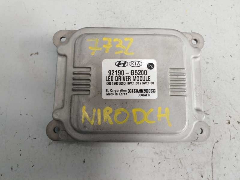 Recambio de centralita faros xenon para kia niro concept plug-in hybrid referencia OEM IAM 92190G5200 00190320 E3-A3-25-3