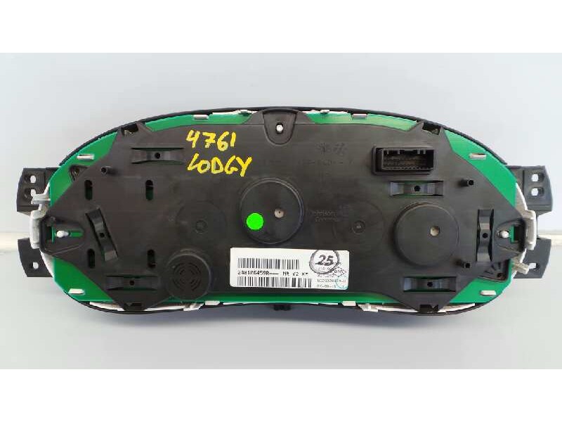 Recambio de cuadro instrumentos para dacia lodgy laureate referencia OEM IAM 248106459R  E1-A1-7-2
