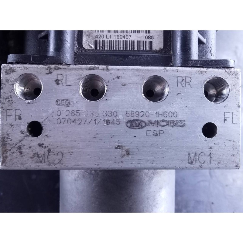 Recambio de abs para kia cee´d active referencia OEM IAM 589201H600 0265235330 P3-A8-19-4