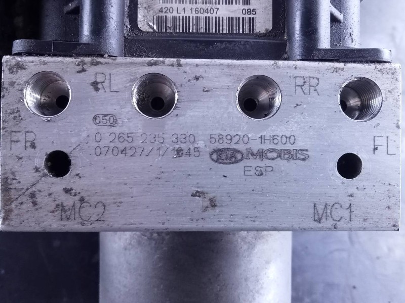 Recambio de abs para kia cee´d active referencia OEM IAM 589201H600 0265235330 P3-A8-19-4