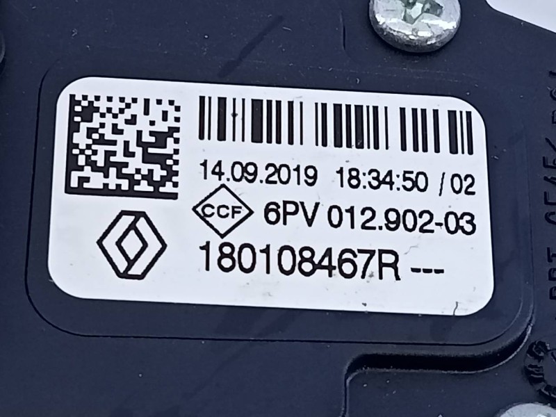 Recambio de pedal acelerador para dacia duster ii prestige referencia OEM IAM 180108467R 6PV01290203 E2-A1-44-7