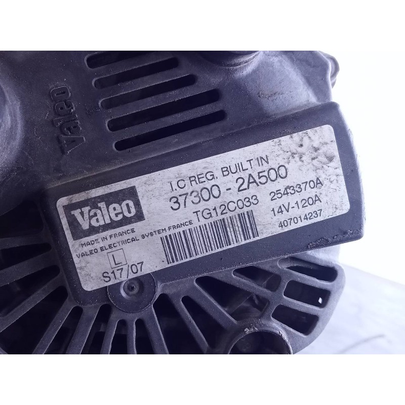 Recambio de alternador para kia cee´d active referencia OEM IAM 373002A500 TG12C033 P3-A5-24-3