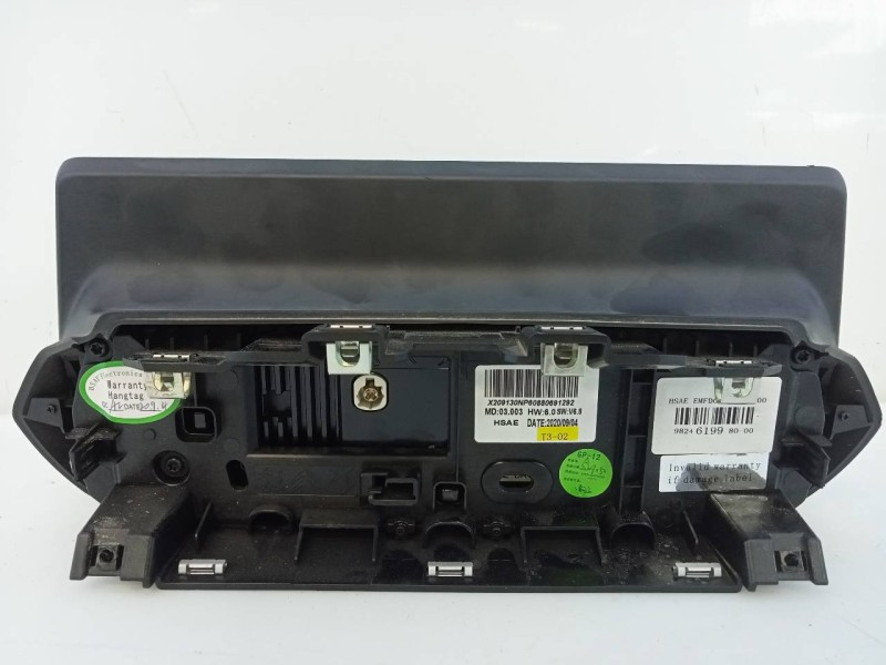 Recambio de sistema navegacion gps para peugeot 2008 (p1) active referencia OEM IAM 9824619980 9835408980 E3-B2-34-1