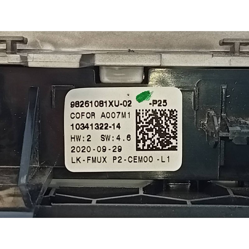 Recambio de sistema navegacion gps para peugeot 2008 (p1) active referencia OEM IAM 9824619980 9835408980 E3-B2-34-1