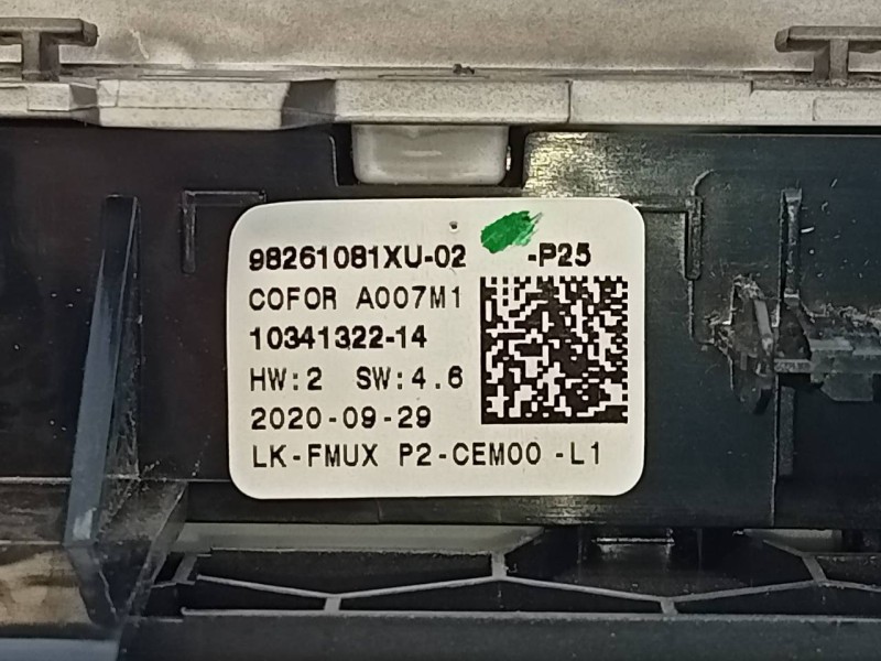 Recambio de sistema navegacion gps para peugeot 2008 (p1) active referencia OEM IAM 9824619980 9835408980 E3-B2-34-1