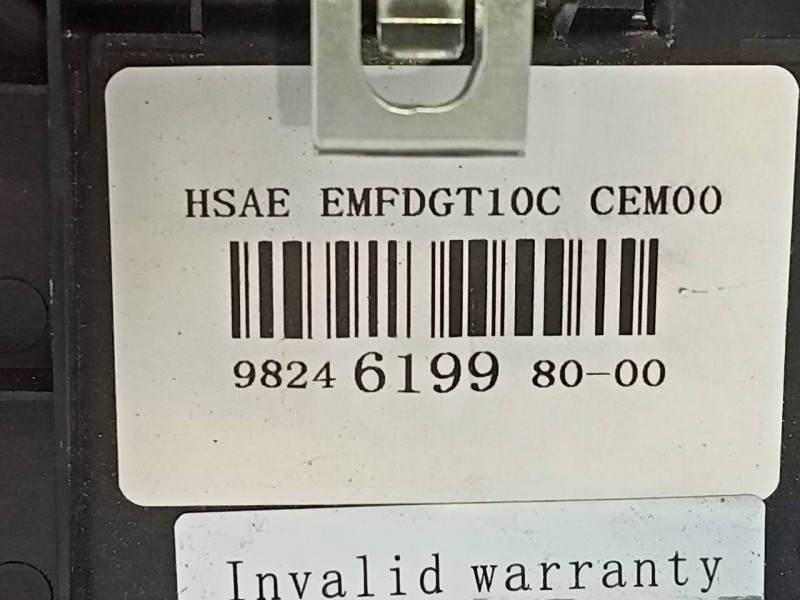 Recambio de sistema navegacion gps para peugeot 2008 (p1) active referencia OEM IAM 9824619980 9835408980 E3-B2-34-1