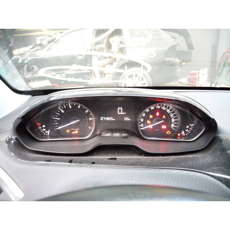 Recambio de cuadro instrumentos para peugeot 208 style referencia OEM IAM 982262118000  E3-B2-30-4