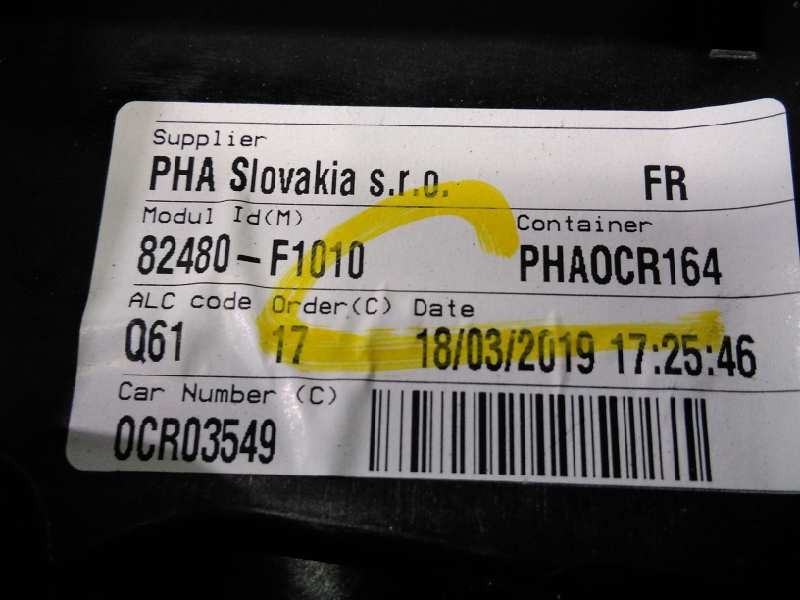 Recambio de elevalunas delantero derecho para kia sportage drive 2wd referencia OEM IAM 82480F1010  P2-B4-8