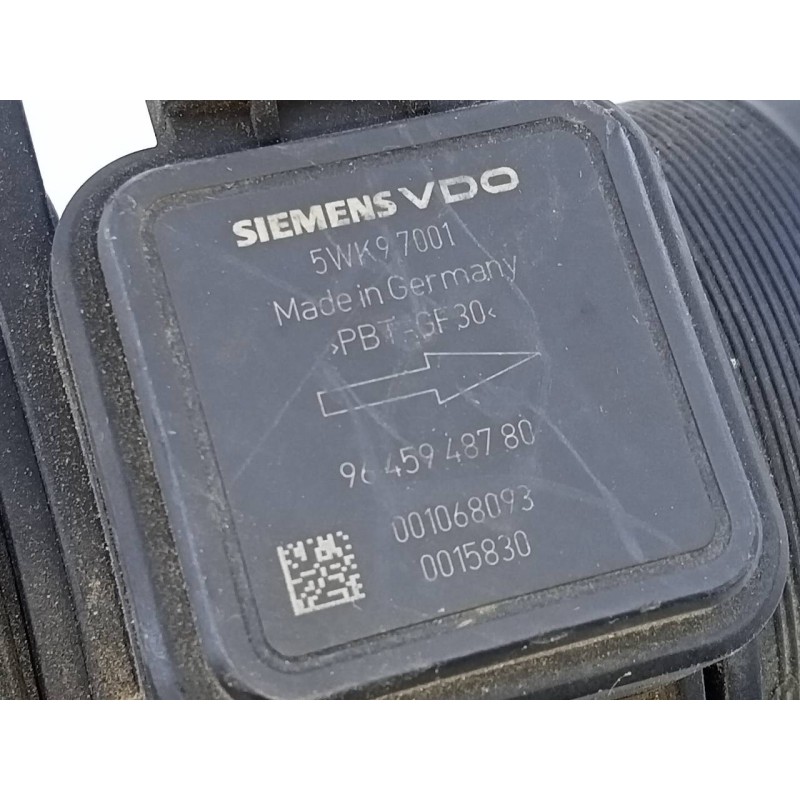 Recambio de caudalimetro para citroën c4 picasso exclusive referencia OEM IAM 9645948780 5WK97001 E3-B2-24-3