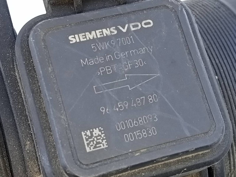 Recambio de caudalimetro para citroën c4 picasso exclusive referencia OEM IAM 9645948780 5WK97001 E3-B2-24-3