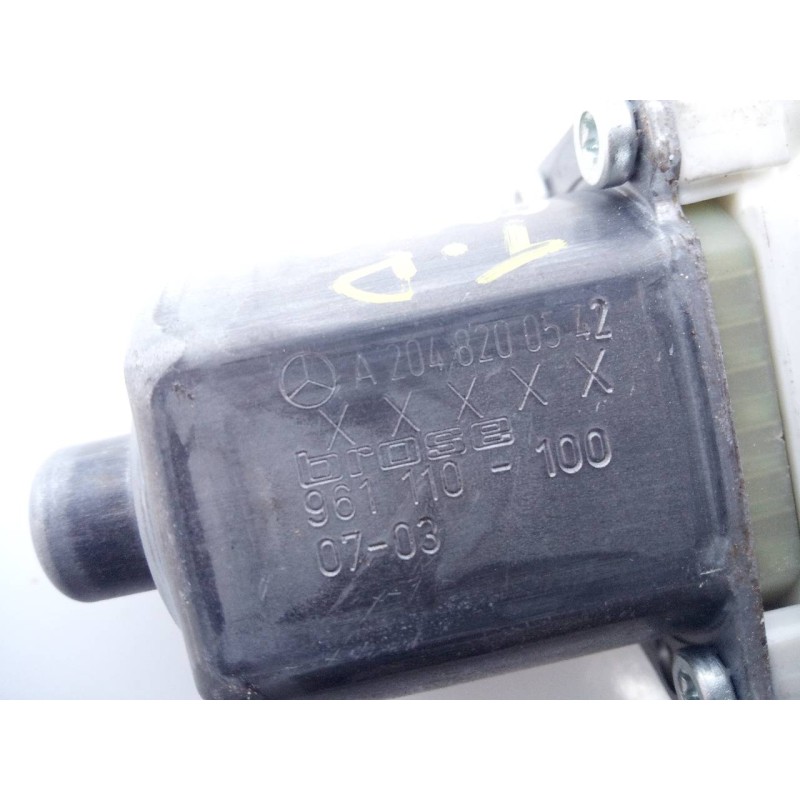 Recambio de motor elevalunas trasero derecho para mercedes-benz clase c (w204) berlina c 220 cdi (204.008) referencia OEM IAM A2