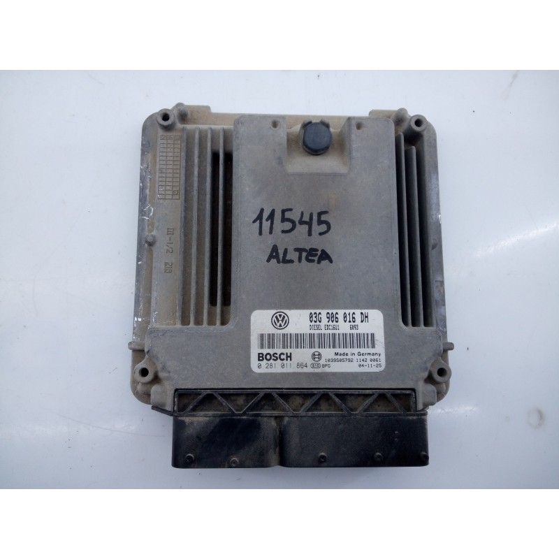 Recambio de centralita motor uce para seat altea (5p1) reference referencia OEM IAM 03G906016DH 0281011864 E2-A1-10-3