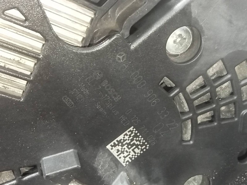 Recambio de alternador para mercedes-benz clase a (w176) a 220 cdi blueefficiency (176.003) referencia OEM IAM A0009063322  P3-B