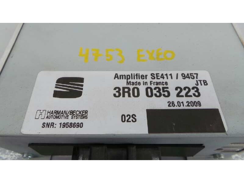 Recambio de modulo electronico para seat exeo berlina (3r2) style referencia OEM IAM 3R0035223  E1-B6-3-3