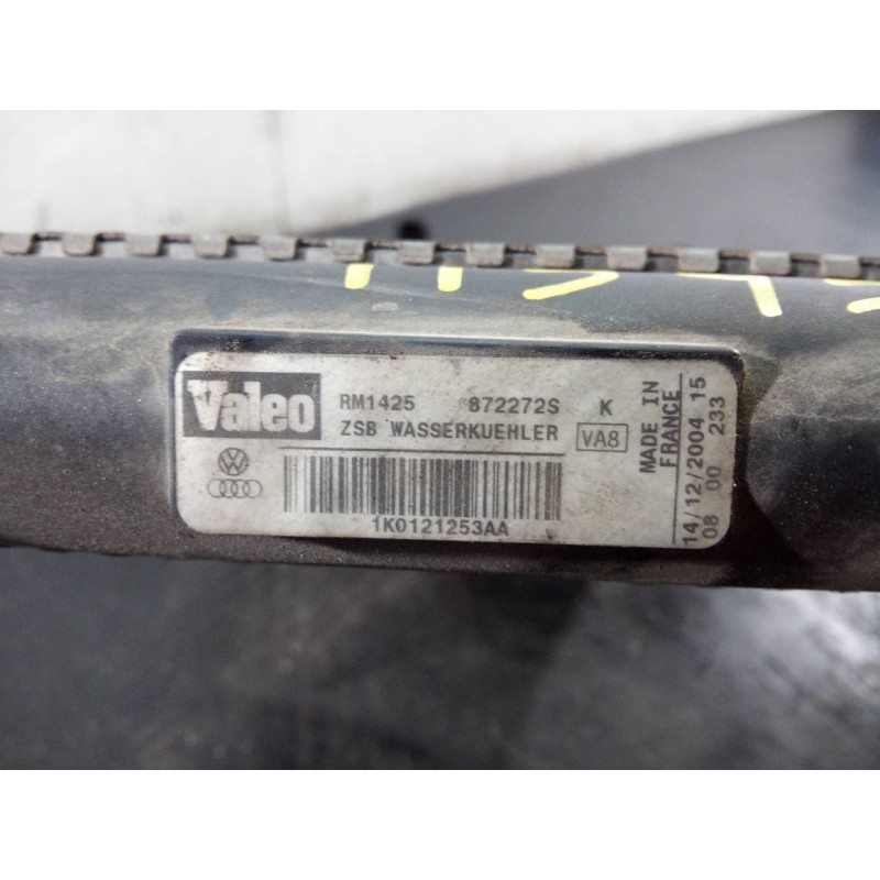 Recambio de radiador agua para seat altea (5p1) reference referencia OEM IAM 1K0121253AA 872272S P2-A6-9