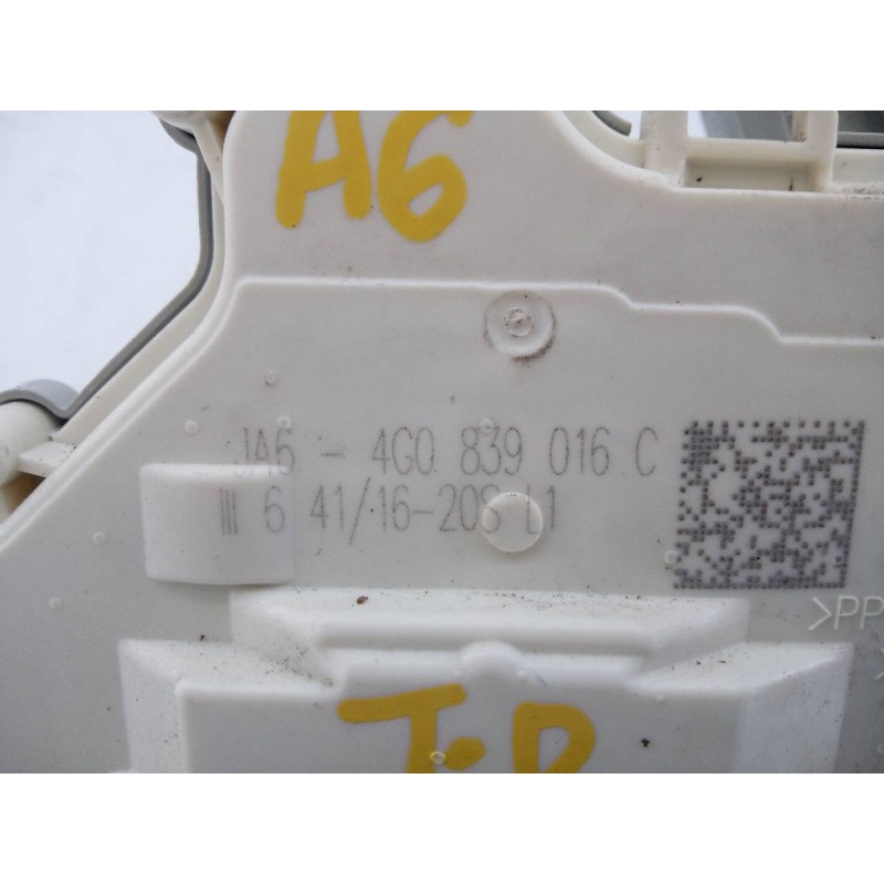 Recambio de cerradura puerta trasera derecha para audi a6 berlina (4gc) 2.0 tdi ultra referencia OEM IAM 4G0839016C  E1-A5-32-2