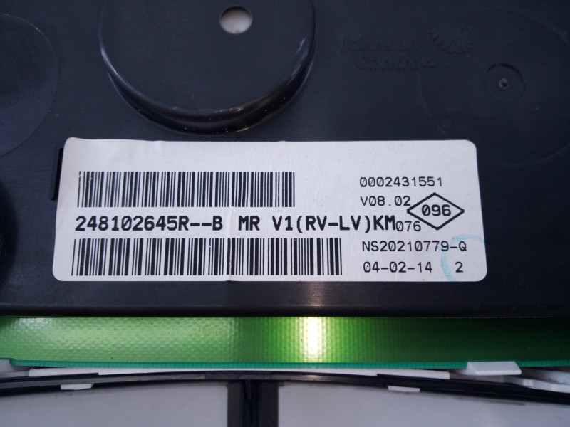 Recambio de cuadro instrumentos para dacia sandero ambiance referencia OEM IAM 248102645R  E1-A5-27-2