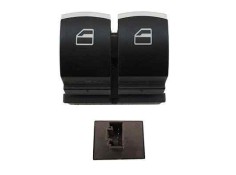 Recambio de mando elevalunas delantero izquierdo para volkswagen polo (9n3) referencia OEM IAM GVW8163 NUEVO T2-4-A7-4(5)